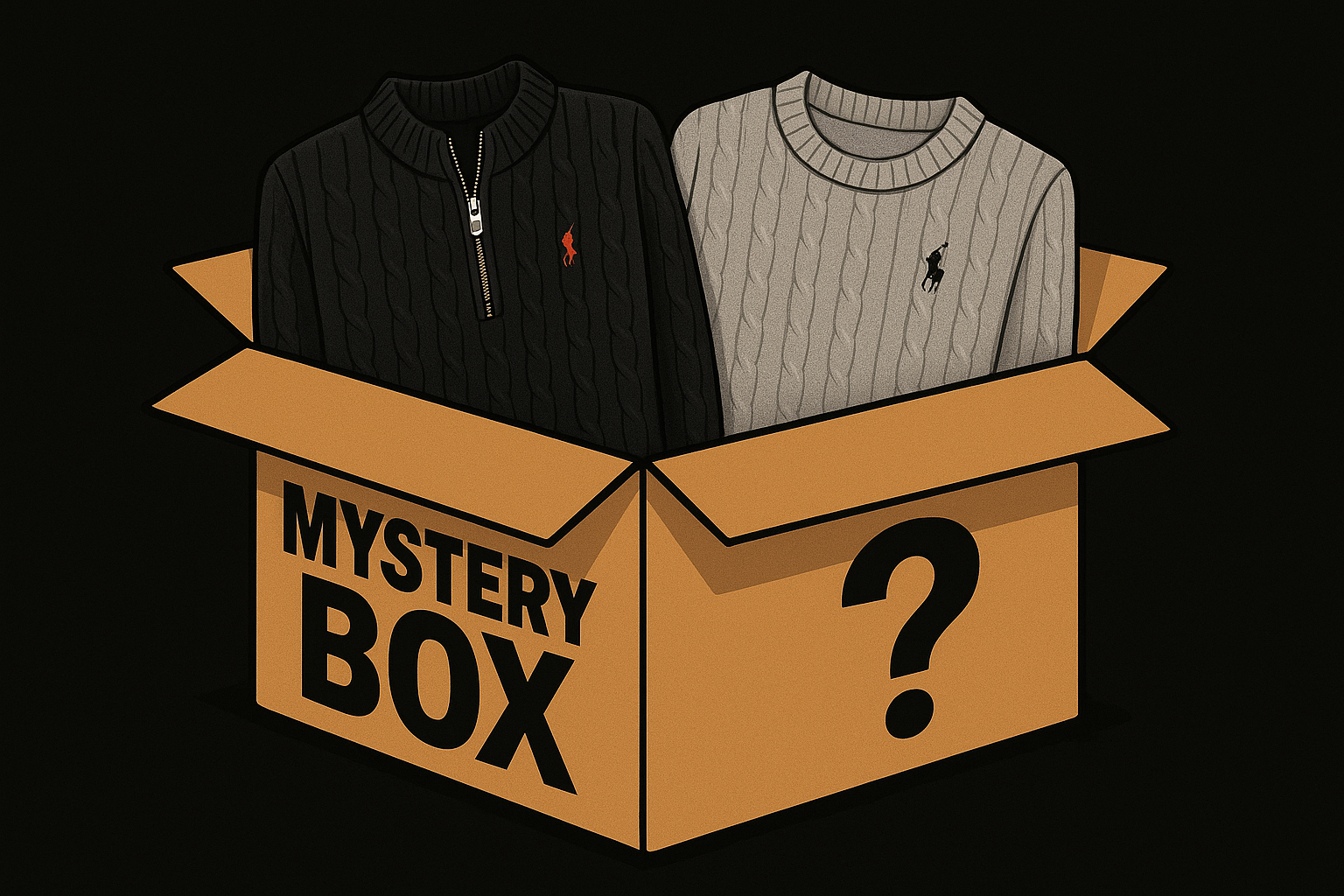 ʀᴀʟᴘʜ ʟᴀᴜʀᴇɴ | ᴄᴏᴛᴛᴏɴ ᴄᴀʙʟᴇ ᴋɴɪᴛ | ᴍʏꜱᴛᴇʀʏ ʙᴏx❕ʟᴏᴡ ꜱᴛᴏᴄᴋ❕